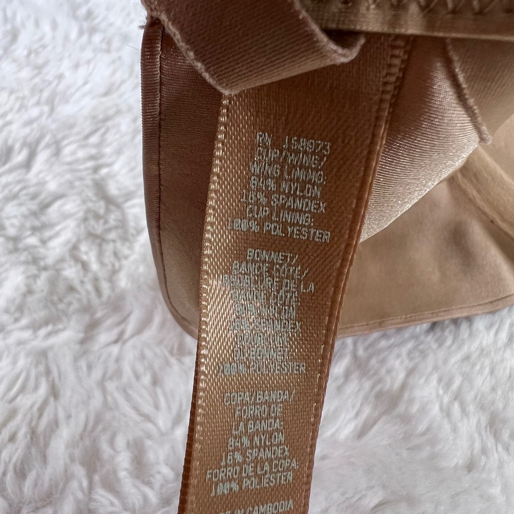 Skims Women's‎ Fits Everybody T-Shirt Bra Tan Nude Underwire Size 32C RN158973 - Picture 12 of 14